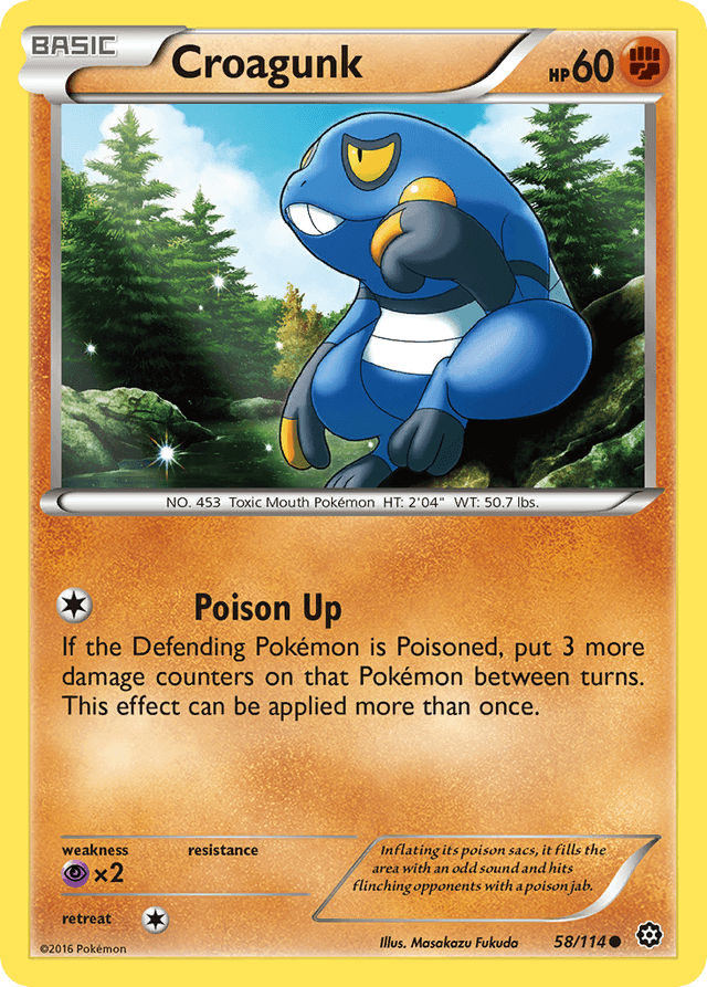 Croagunk XY11-58