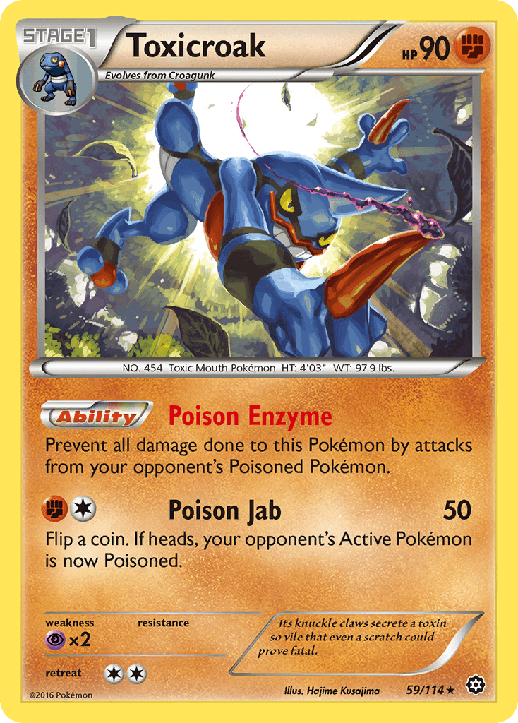 Toxicroak XY11-59