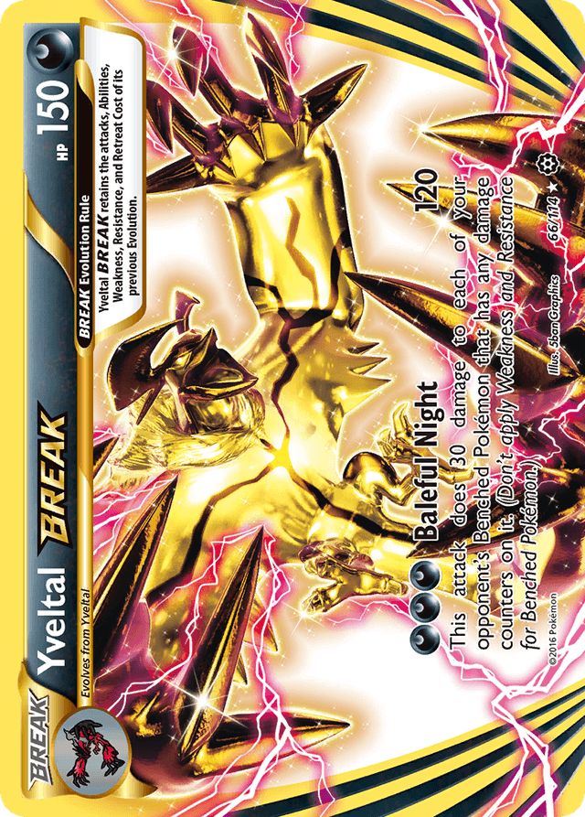 Yveltal BREAK XY11-66