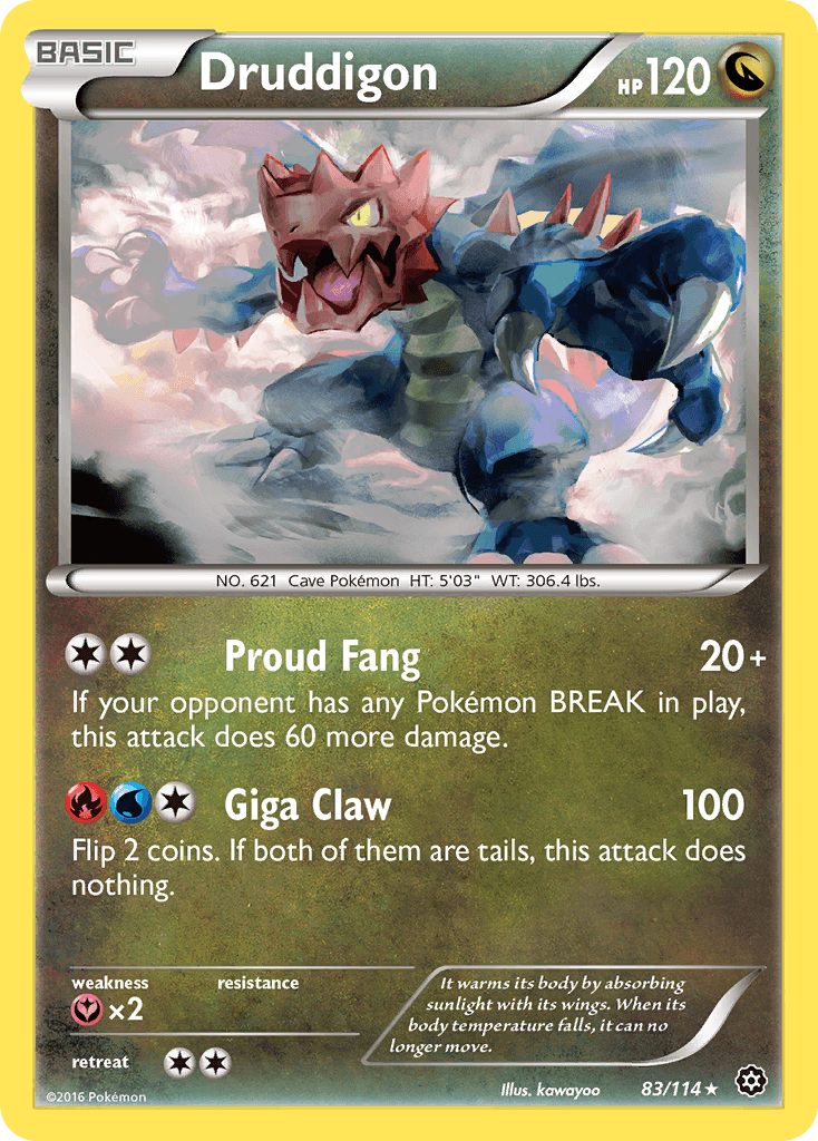 Druddigon XY11-83