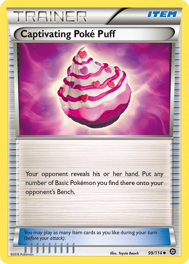 Captivating Poké Puff XY11-99