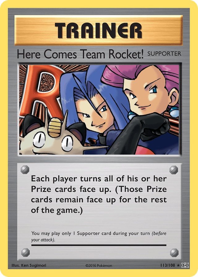 Here Comes Team Rocket! XY12-113