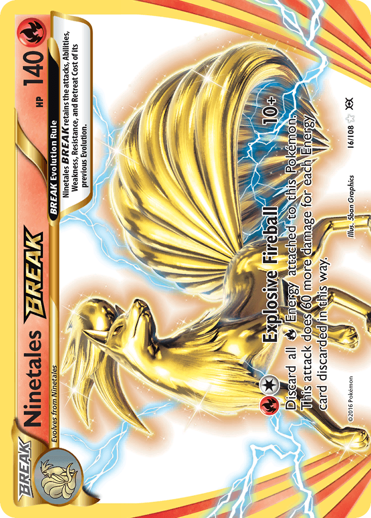 Ninetales BREAK XY12-16
