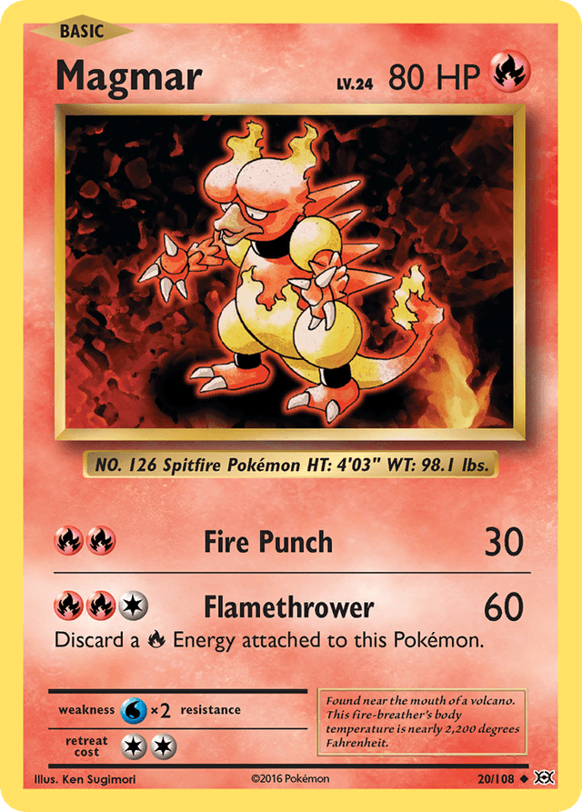Magmar XY12-20