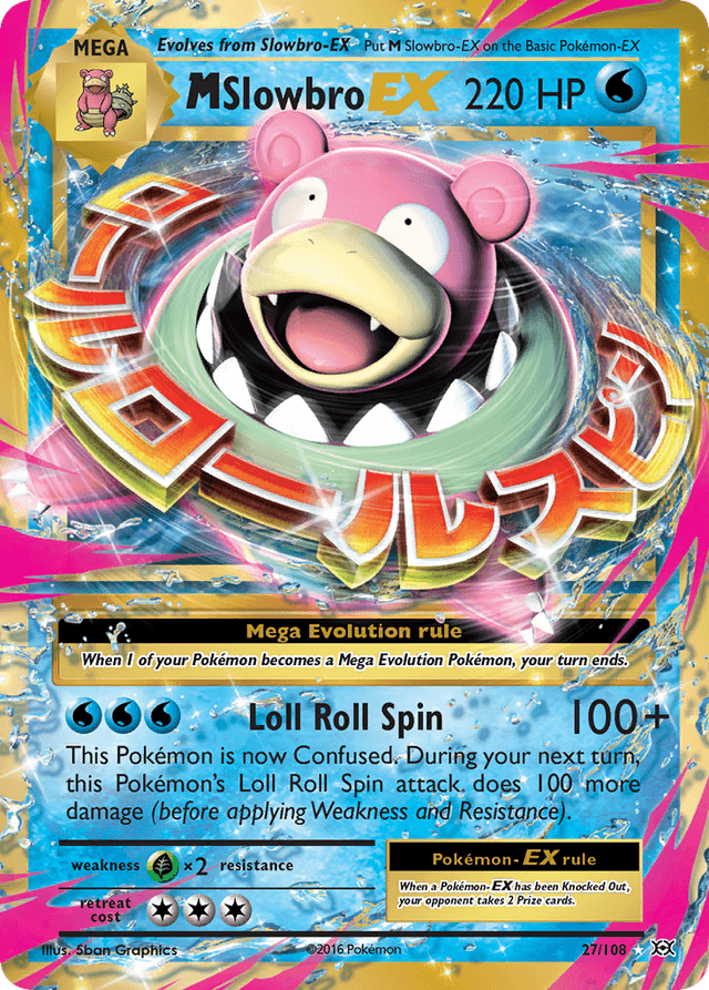 M Slowbro-EX XY12-27