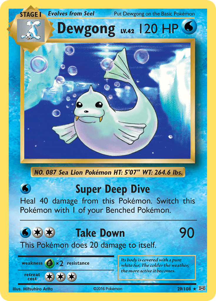 Dewgong XY12-29