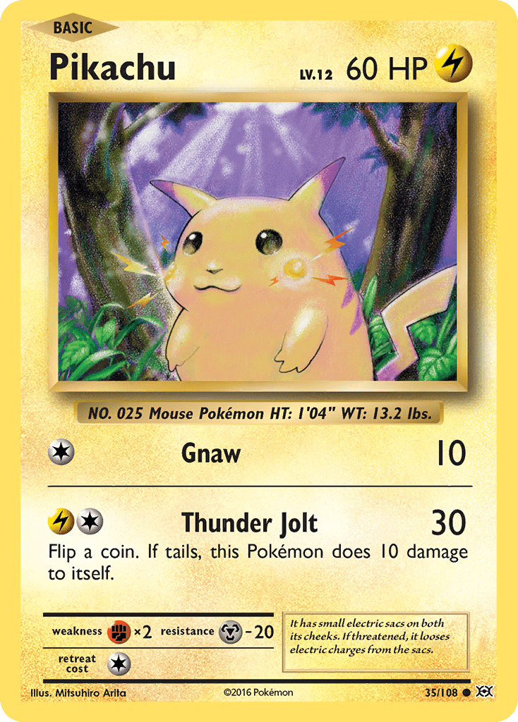 Pikachu XY12-35