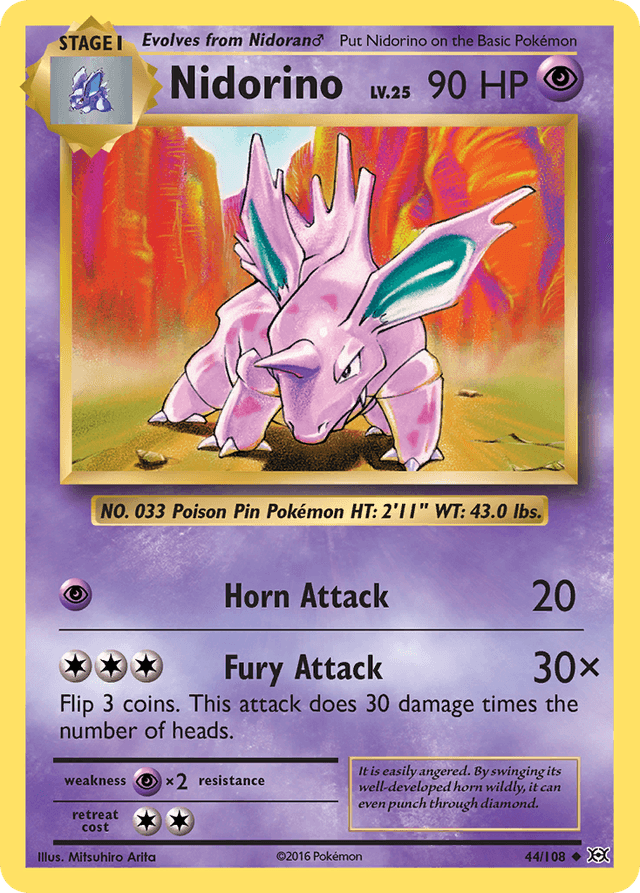 Nidorino XY12-44