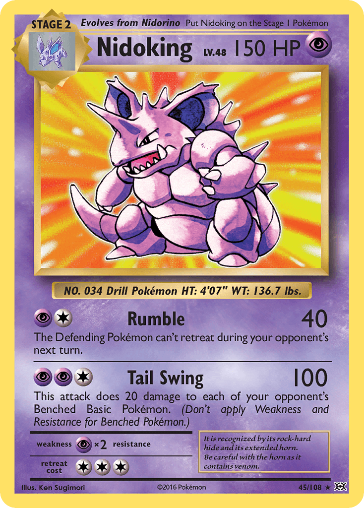 Nidoking XY12-45