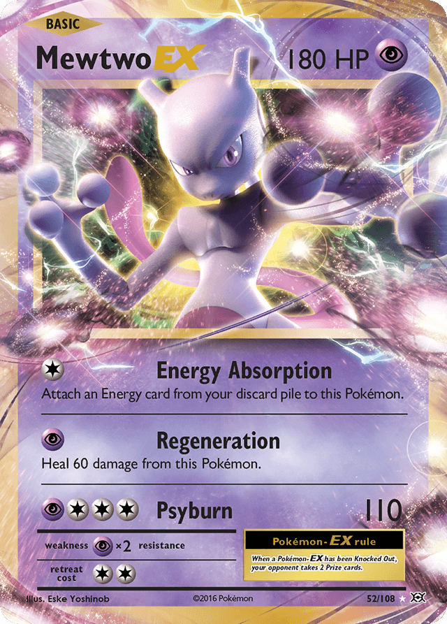 Mewtwo-EX XY12-52