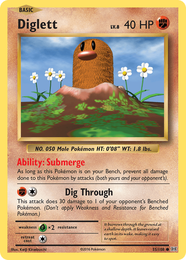 Diglett XY12-55