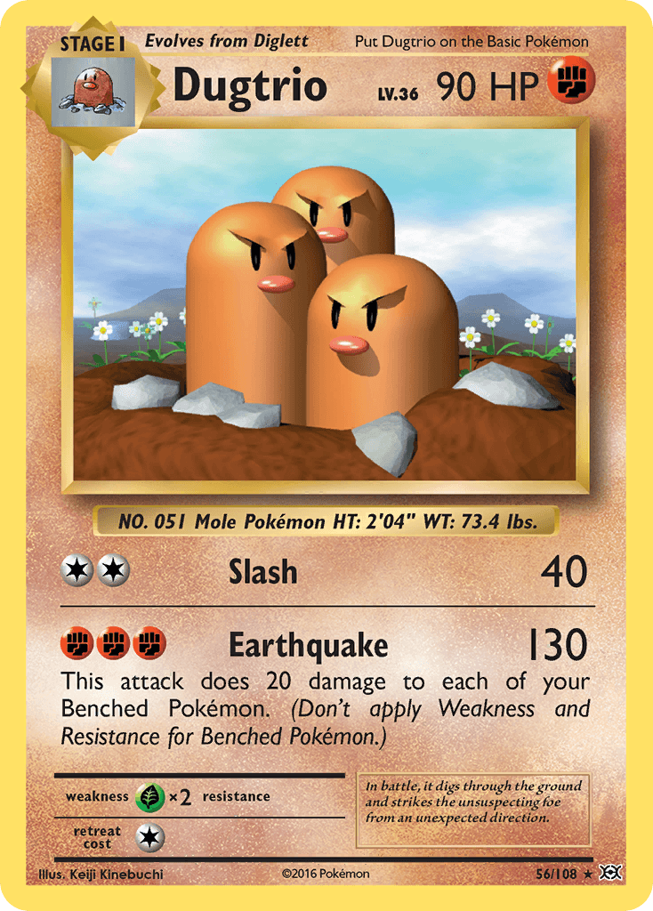 Dugtrio XY12-56
