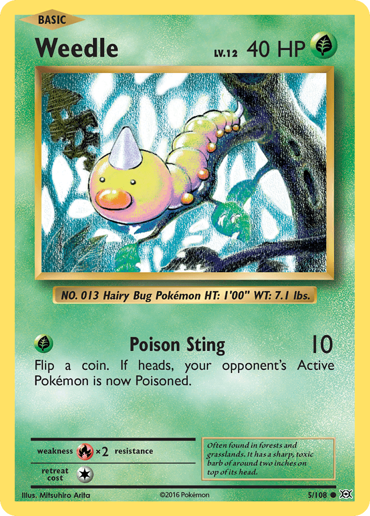 Weedle XY12-5