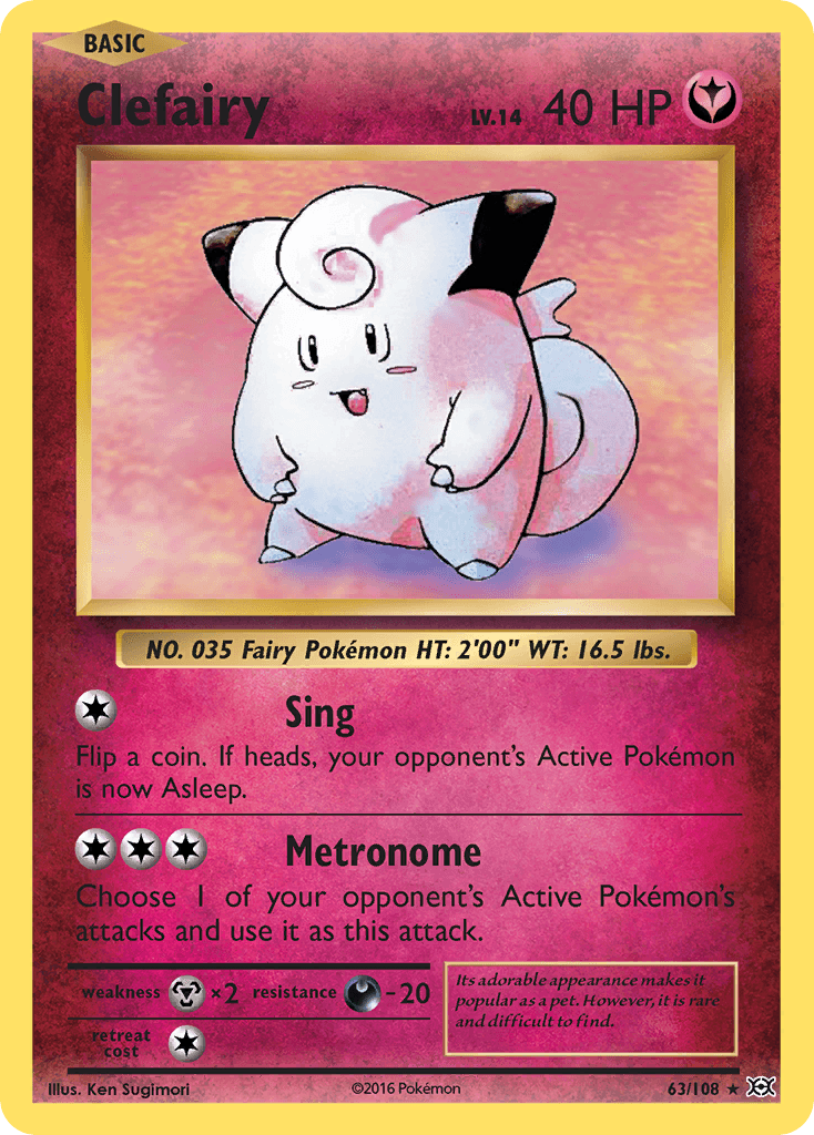 Clefairy XY12-63