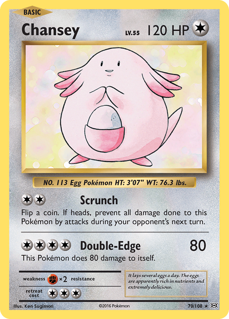 Chansey XY12-70