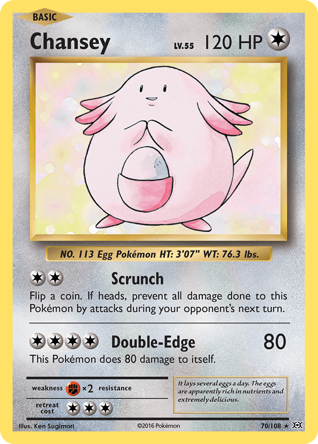 Chansey XY12-70