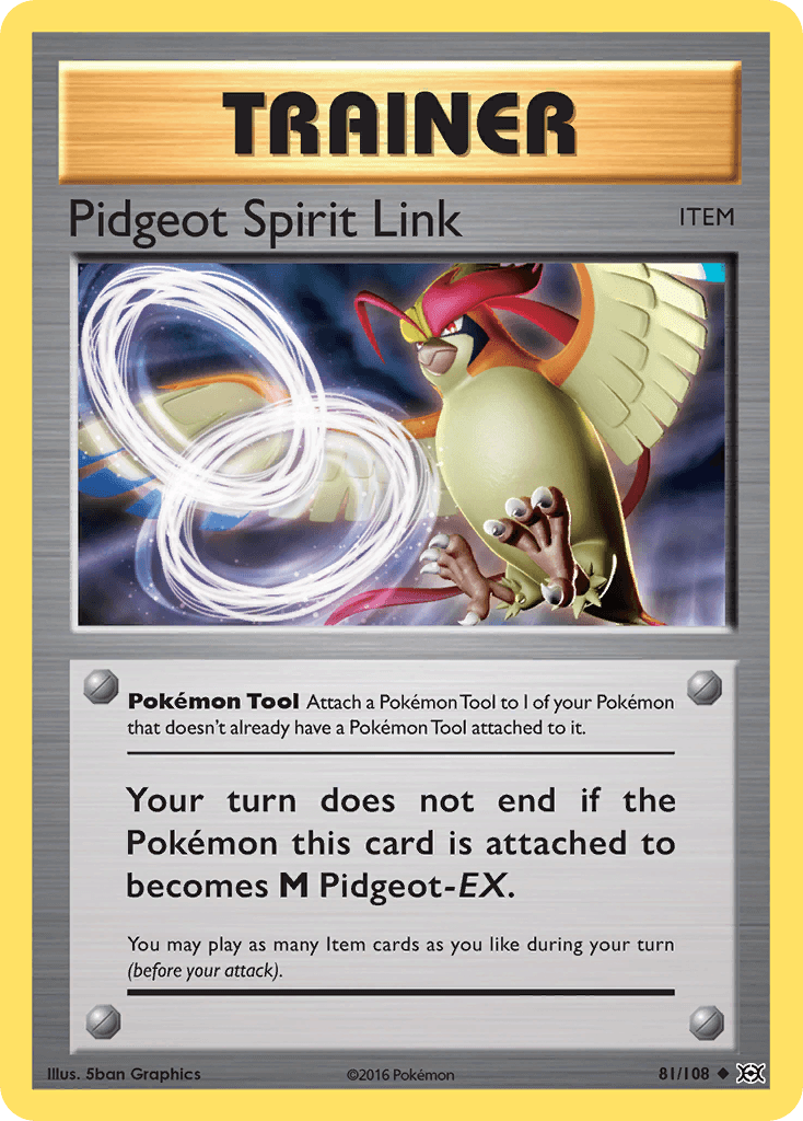 Pidgeot Spirit Link XY12-81