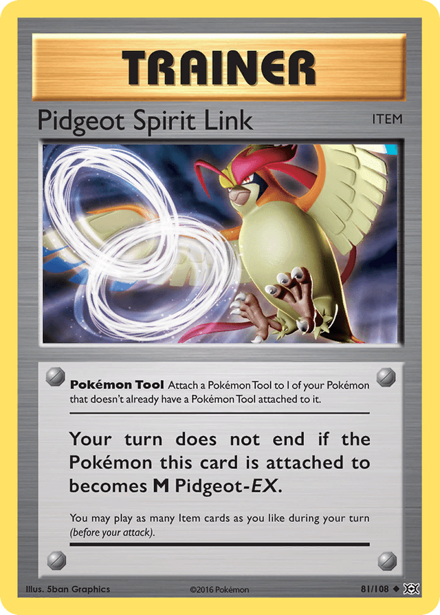 Pidgeot Spirit Link XY12-81