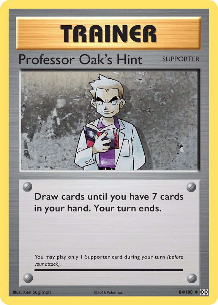 Professor Oak's Hint XY12-84