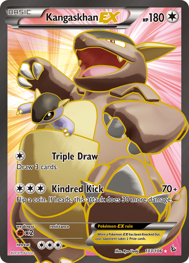 Kangaskhan-EX XY2-103
