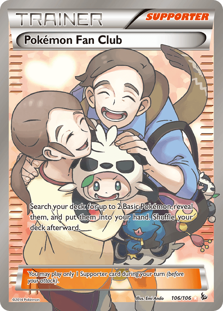 Pokémon Fan Club XY2-106