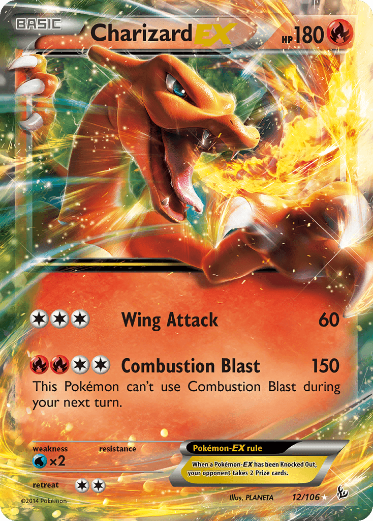 Charizard-EX XY2-12