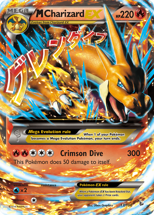 M Charizard-EX XY2-13