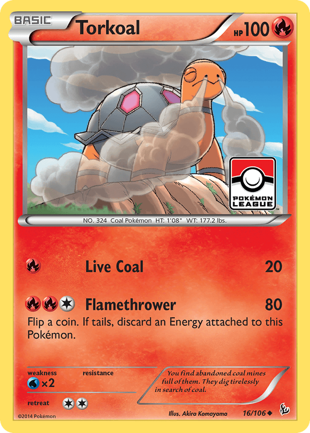 Torkoal XY2-16