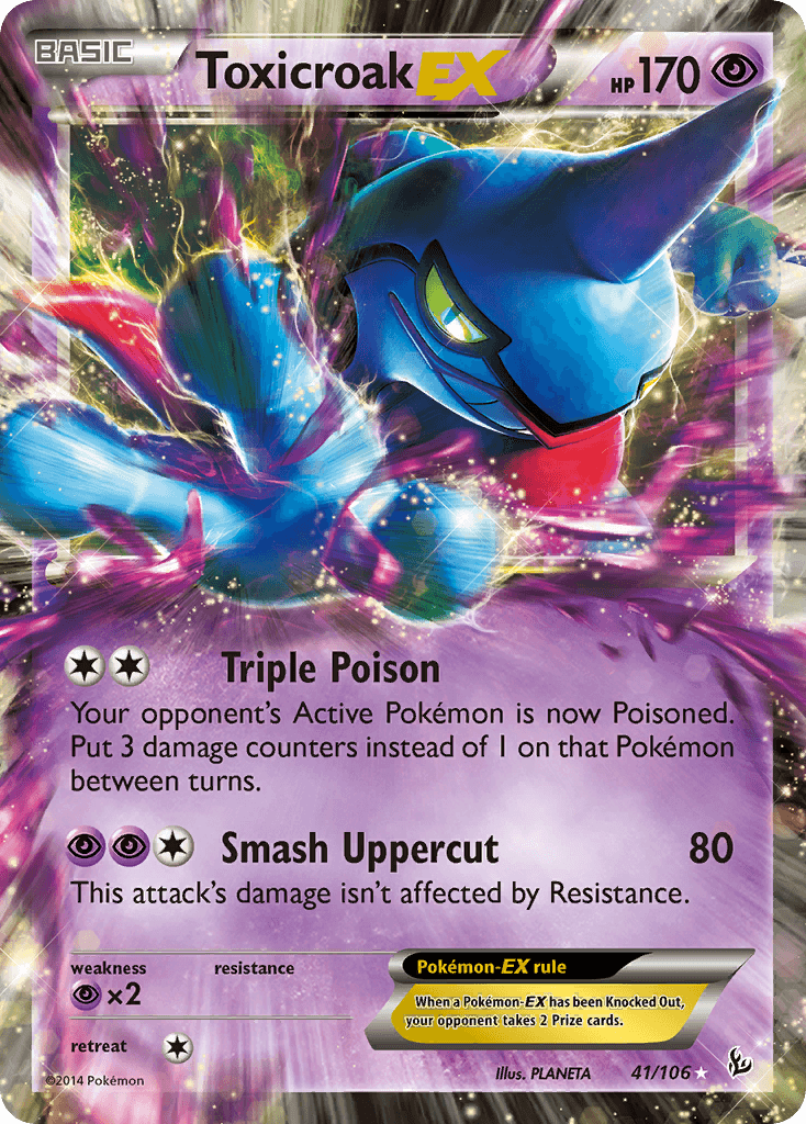 Toxicroak-EX XY2-41