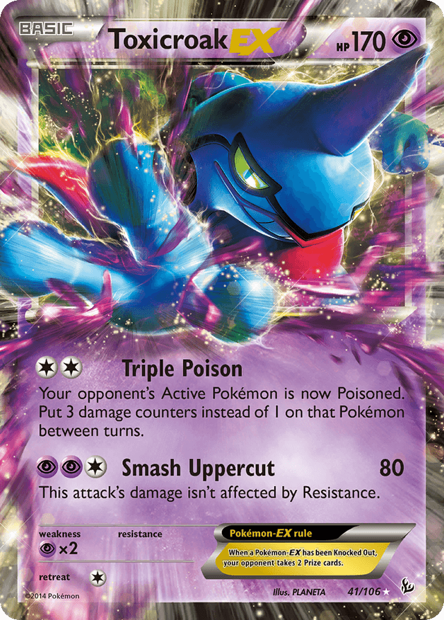 Toxicroak-EX XY2-41