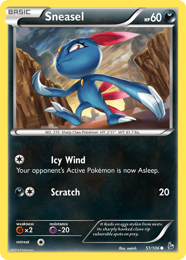Sneasel XY2-51