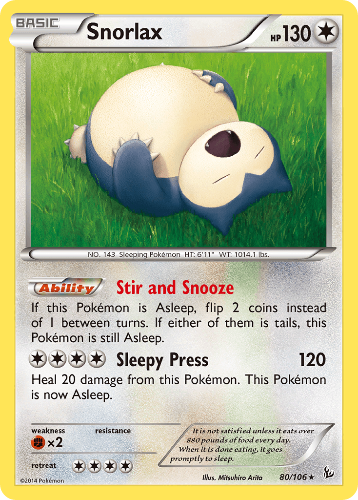 Snorlax XY2-80