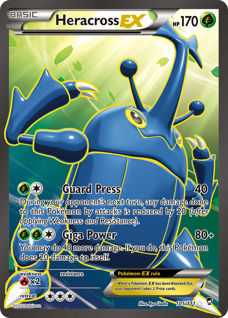 Heracross-EX XY3-105