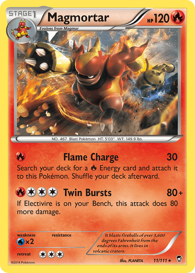Magmortar XY3-11