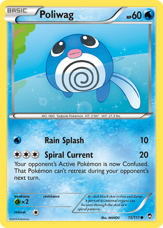 Poliwag XY3-15