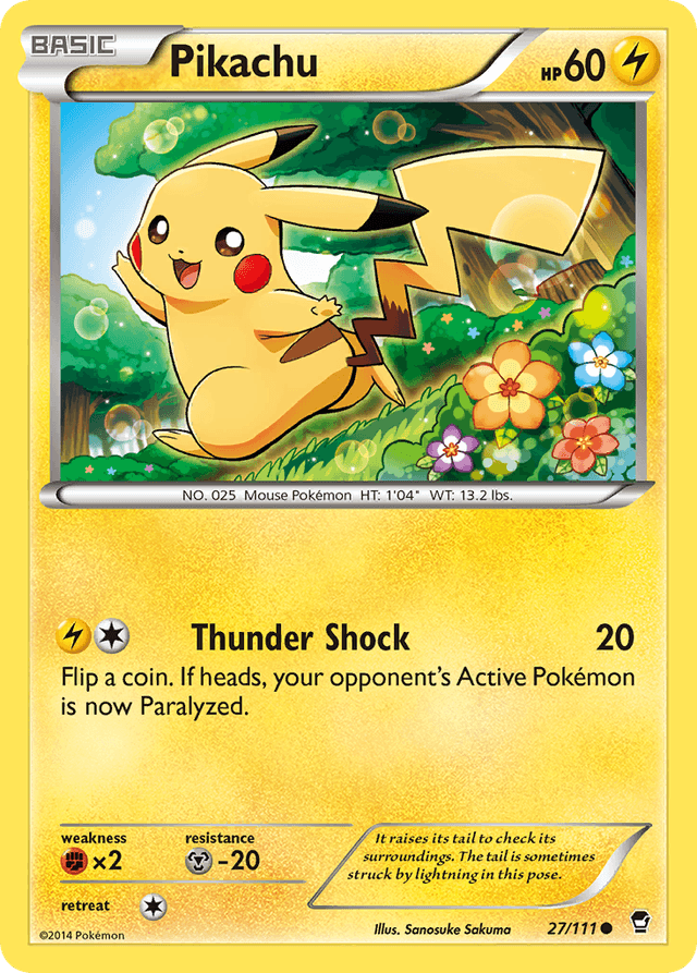 Pikachu XY3-27