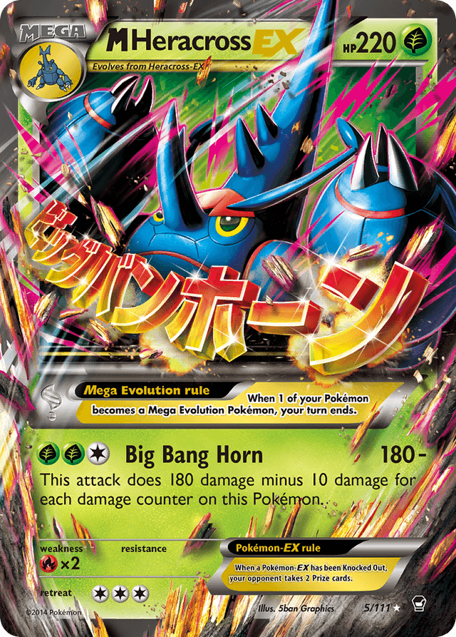 M Heracross-EX XY3-5