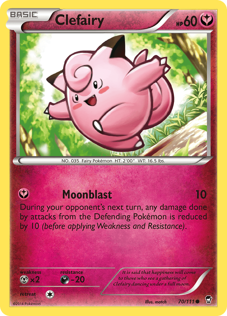 Clefairy XY3-70