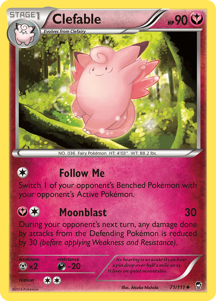 Clefable XY3-71