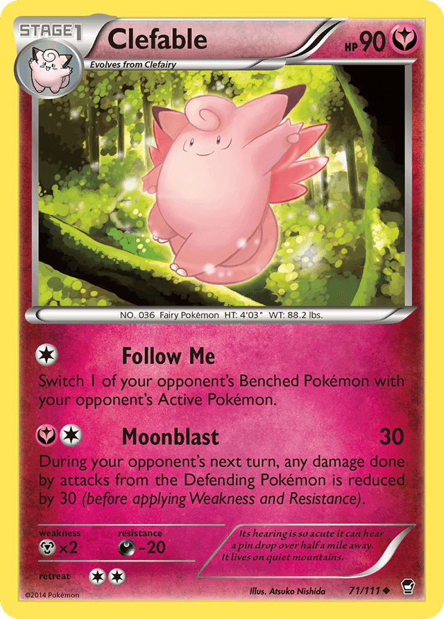 Clefable XY3-71