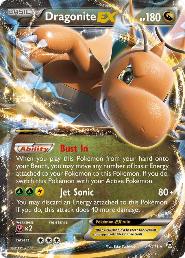 Dragonite-EX XY3-74