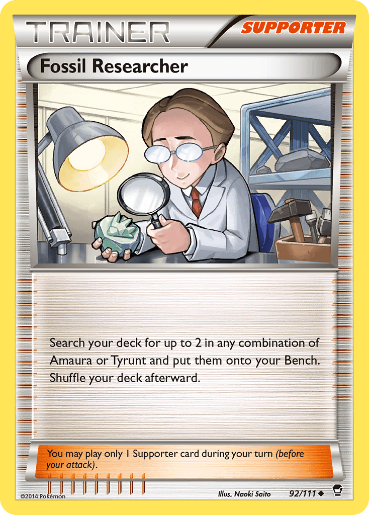 Fossil Researcher XY3-92