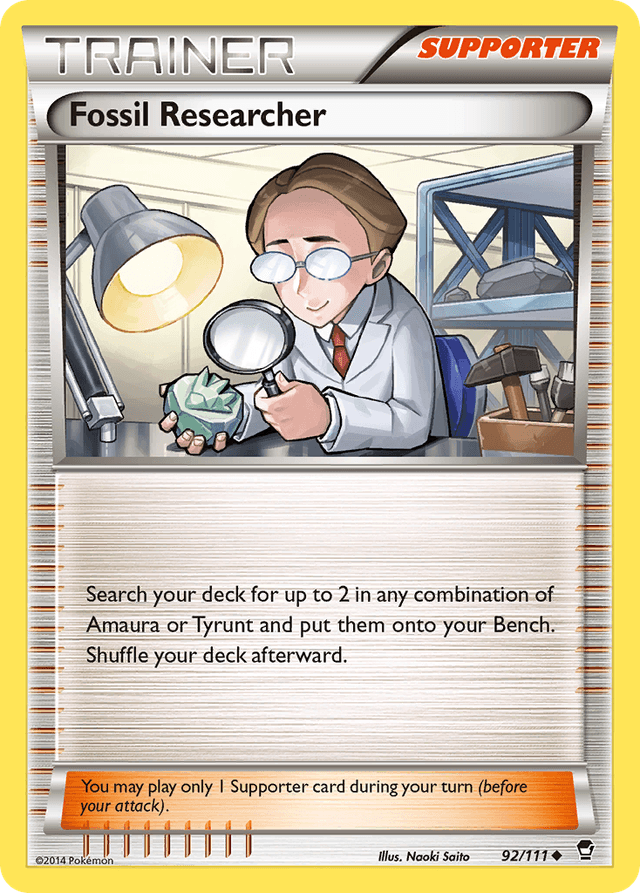 Fossil Researcher XY3-92