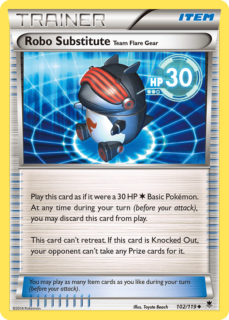 Robo Substitute Team Flare Gear XY4-102