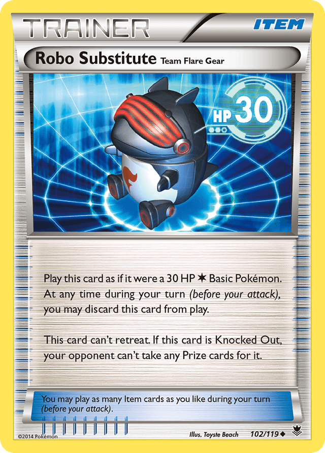 Robo Substitute Team Flare Gear XY4-102