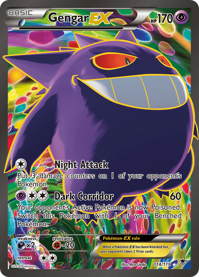 Gengar-EX XY4-114