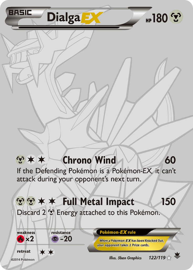 Dialga-EX XY4-122