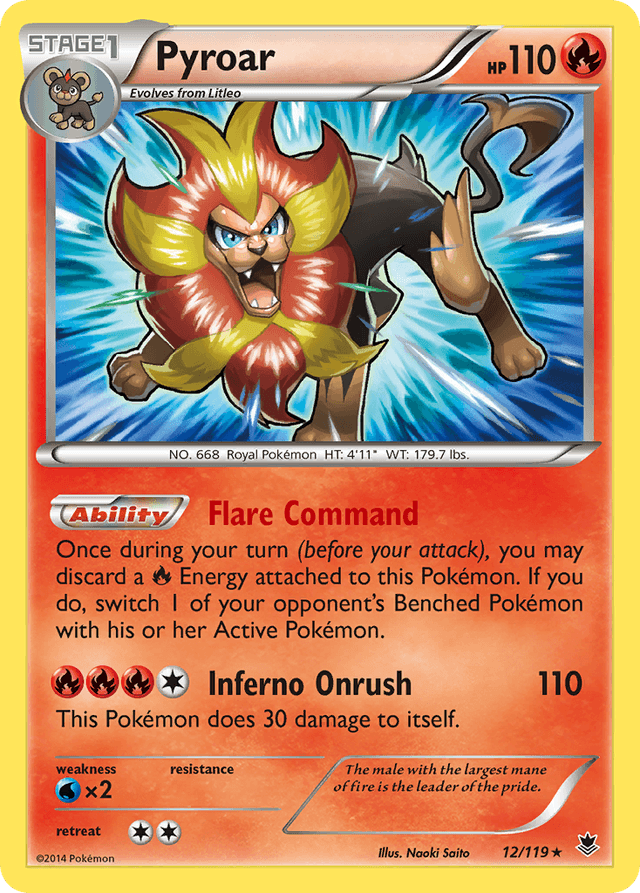 Pyroar XY4-12