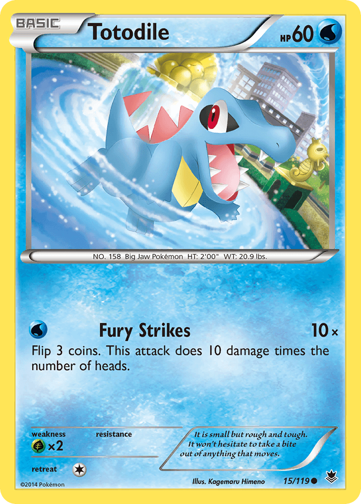 Totodile XY4-15