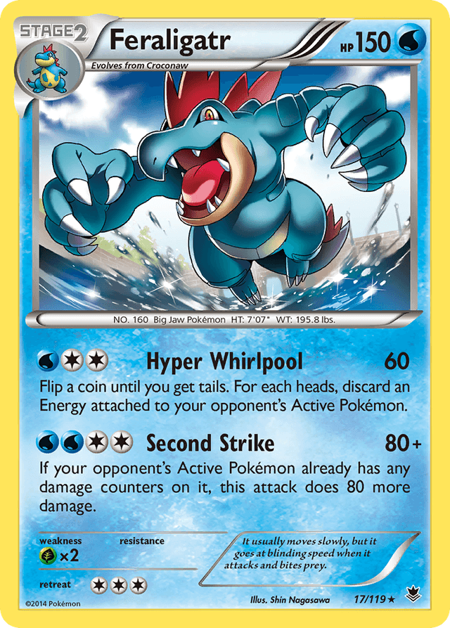 Feraligatr XY4-17